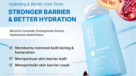 Mineral Botanica Hydrating Toner(Shopee/Mineral Botanica Official Shop)