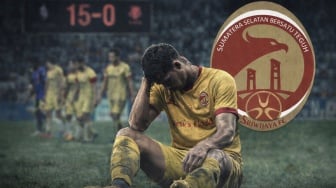 Sriwijaya FC Terdegradasi ke Liga 3, Kekalahan dari Sumsel United Jadi Penentu Musim
