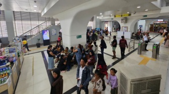 LRT Sumsel Catat 40.719 Penumpang Saat Libur Panjang, CFN dan CFD Dongkrak Mobilitas Warga